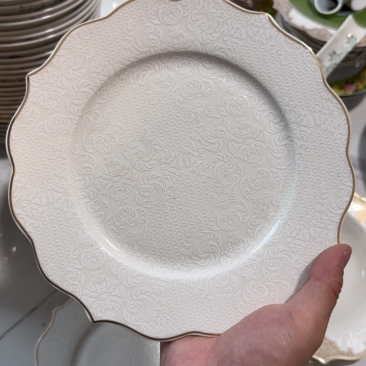 瓷8.5寸点心盘25米两个