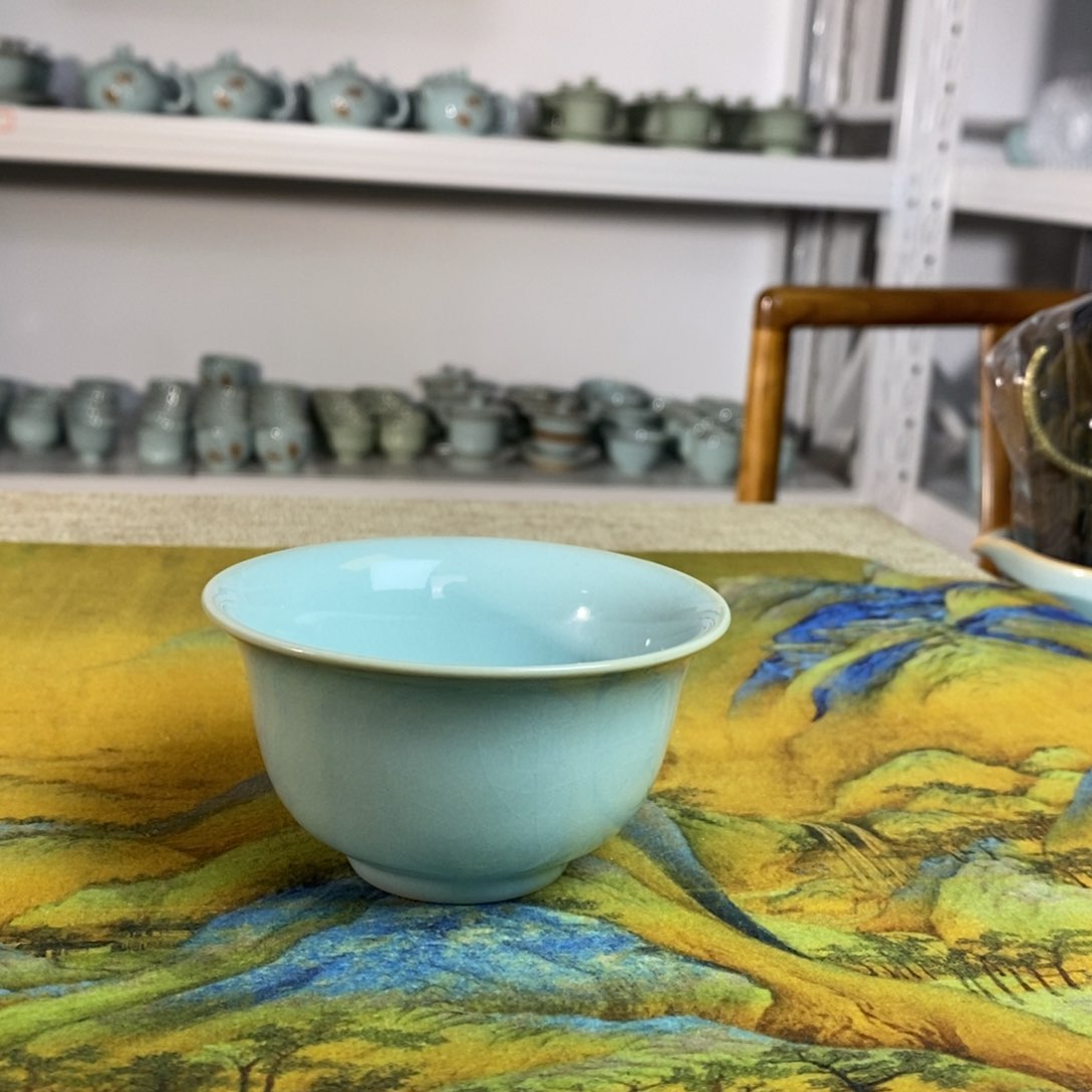 【闪购商品】天青压手杯一级。。。奎奎