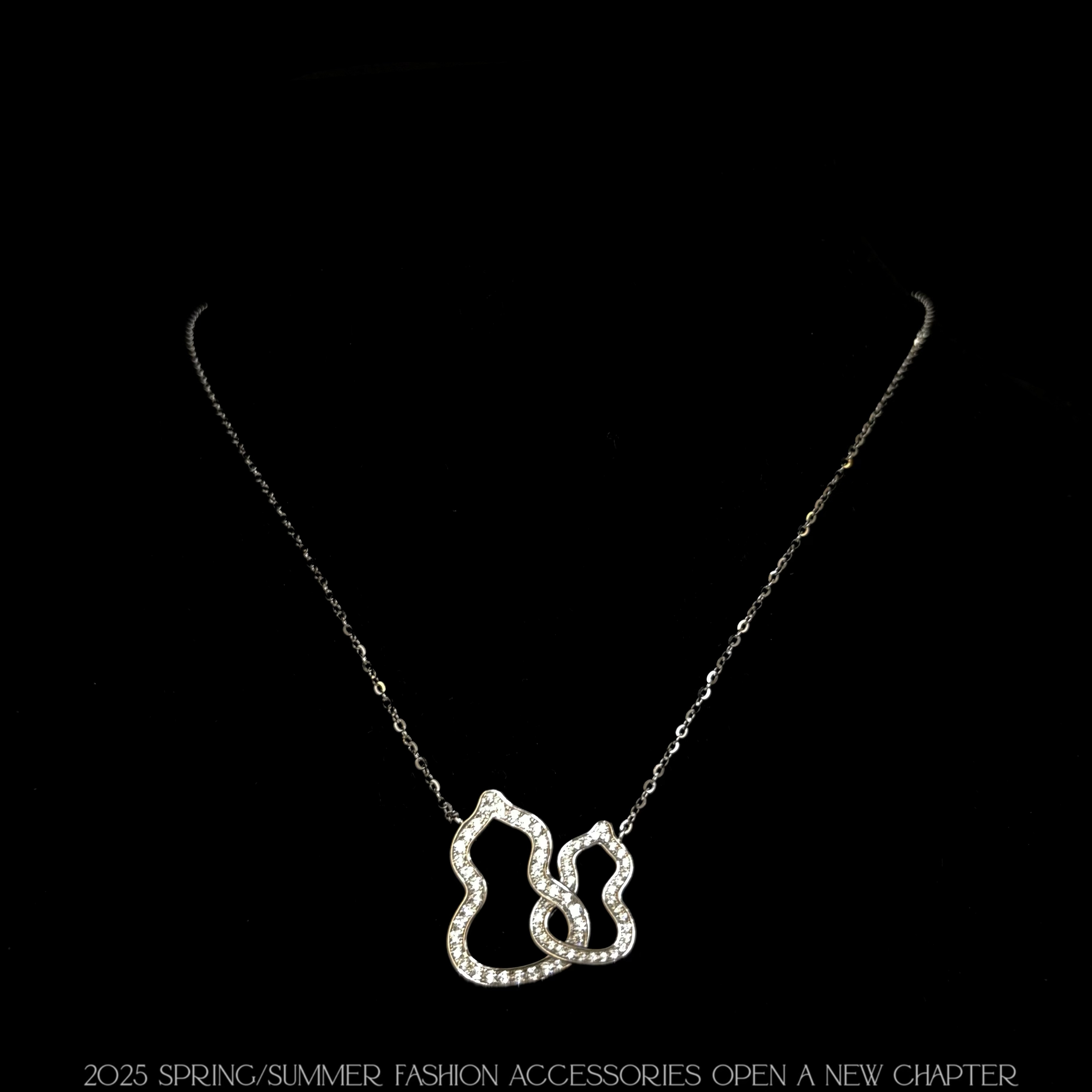 坠链均925银 镀K金 2025款C2295【幸运双葫芦】BOBAOLI 项链