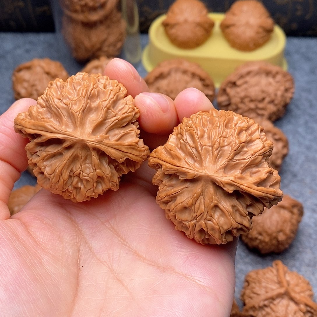 文玩核桃把件苹果园46全品