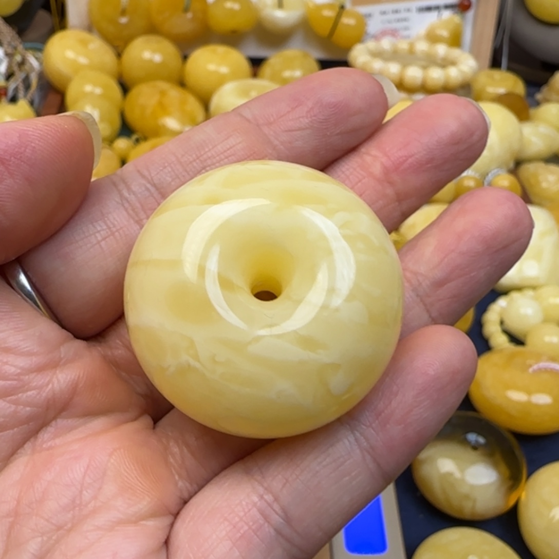 蜜蜡未镶嵌颈饰天然蜜蜡