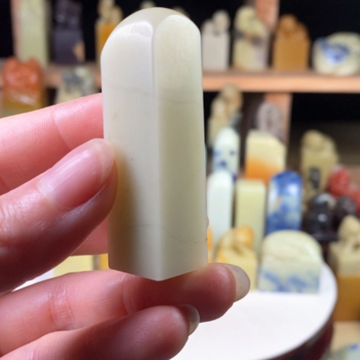 【闪购商品】青田石封门青……….