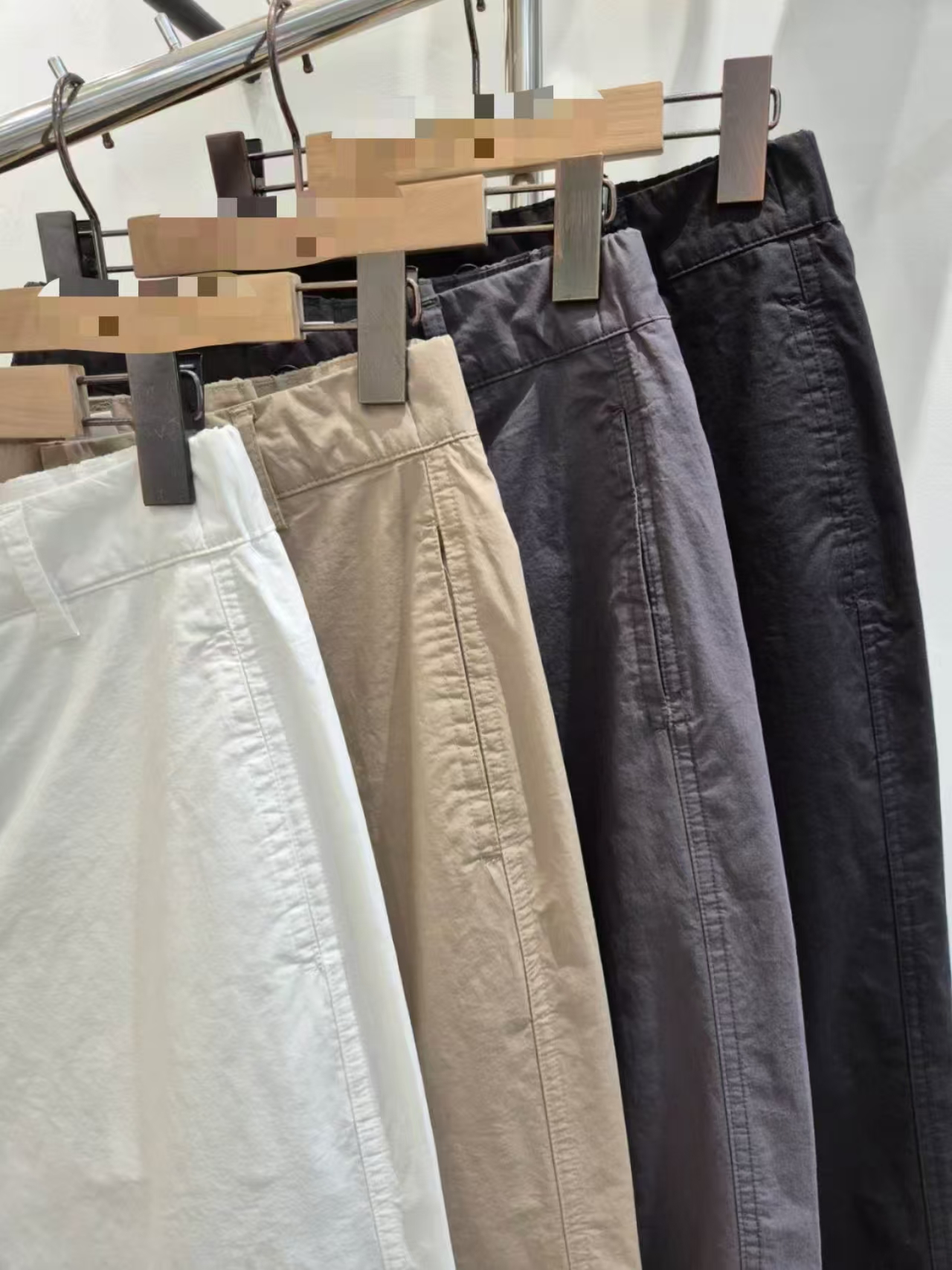 【奈野喜】韩国正品代购 /九分布裤【NO退NO换】