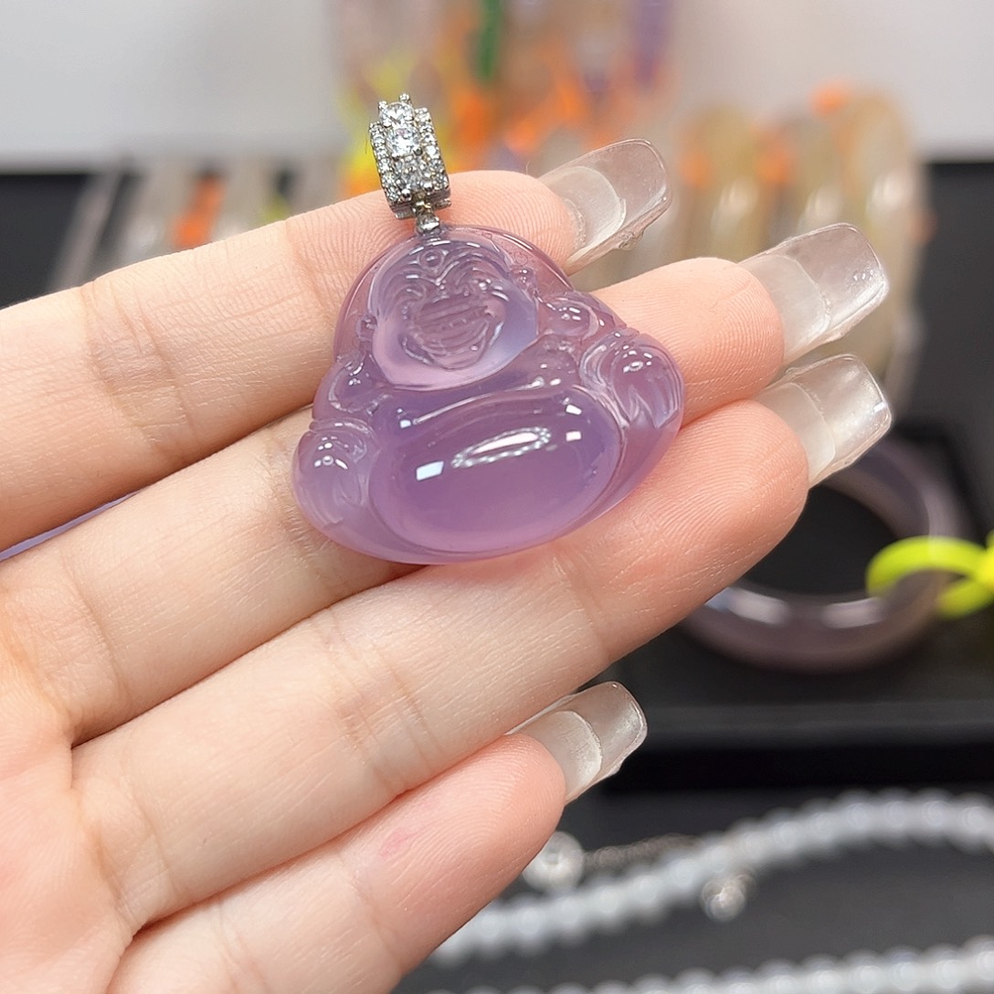 银S925镶嵌颈饰玛瑙/玉髓