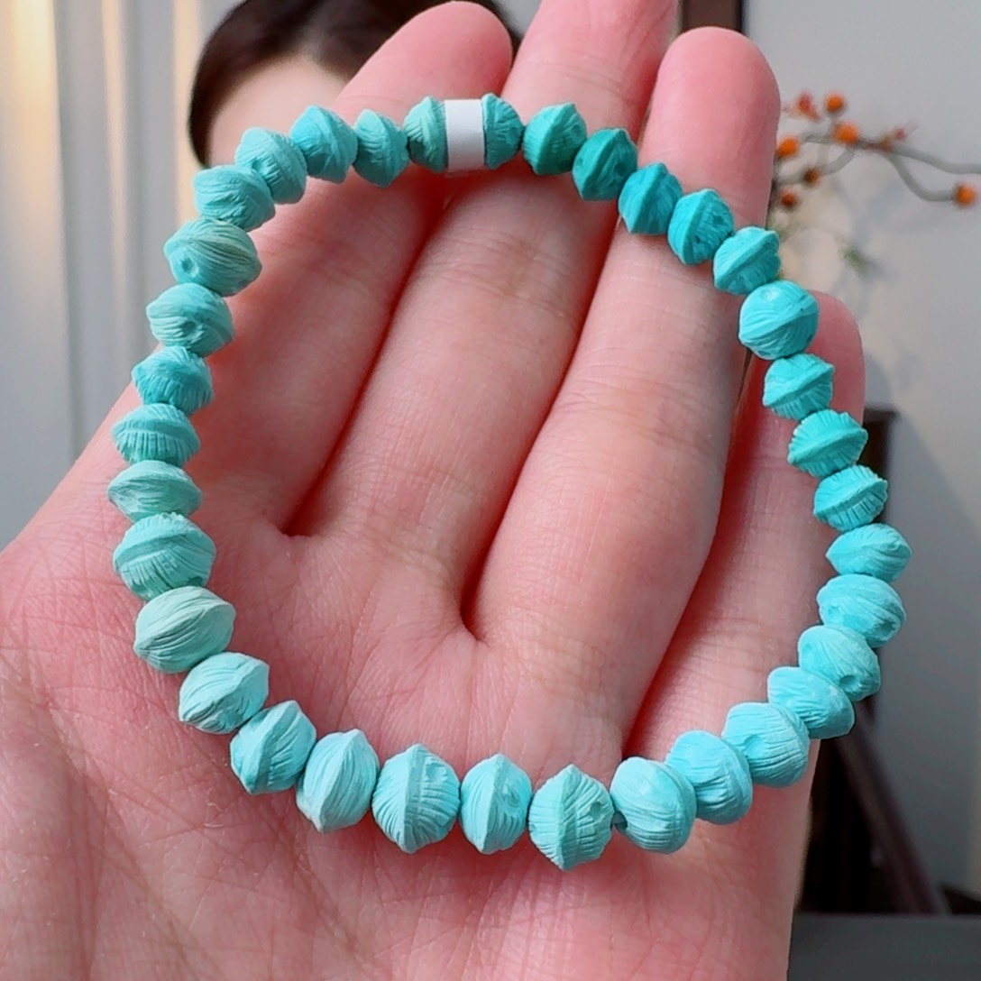 未镶嵌绿松石珠宝奇石