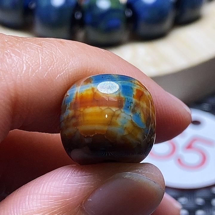 粗***饭玛瑙/玉髓未镶嵌颈饰