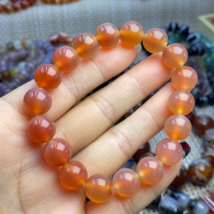 玛瑙/玉髓手链未镶嵌