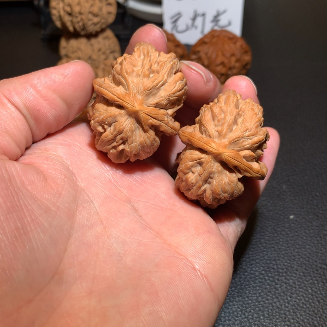 文玩核桃把件平谷方块43