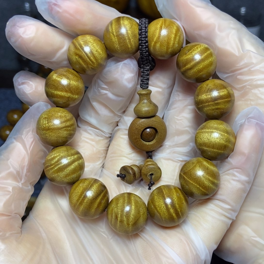 楠木（金丝楠）手串/手链枯木1.8