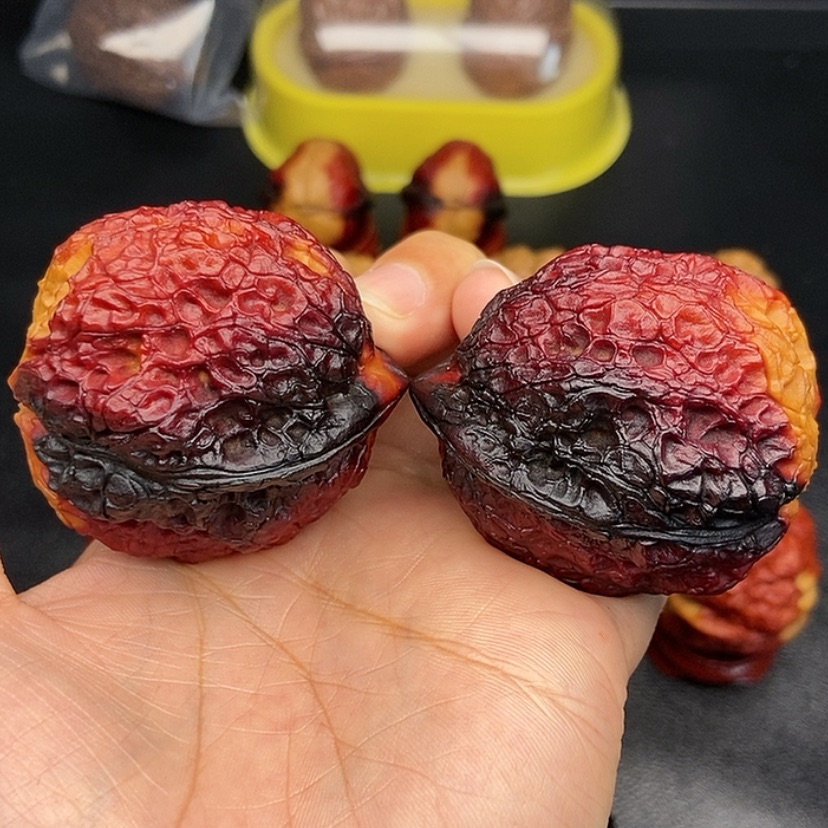 【闪购商品】把件文玩核桃46尺蟾祖72.3克