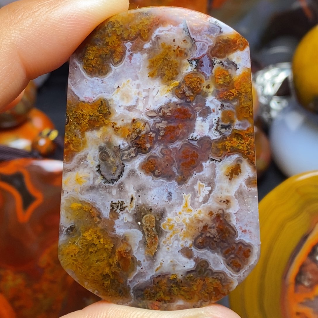 玛瑙/玉髓吊坠(不含链)未镶嵌