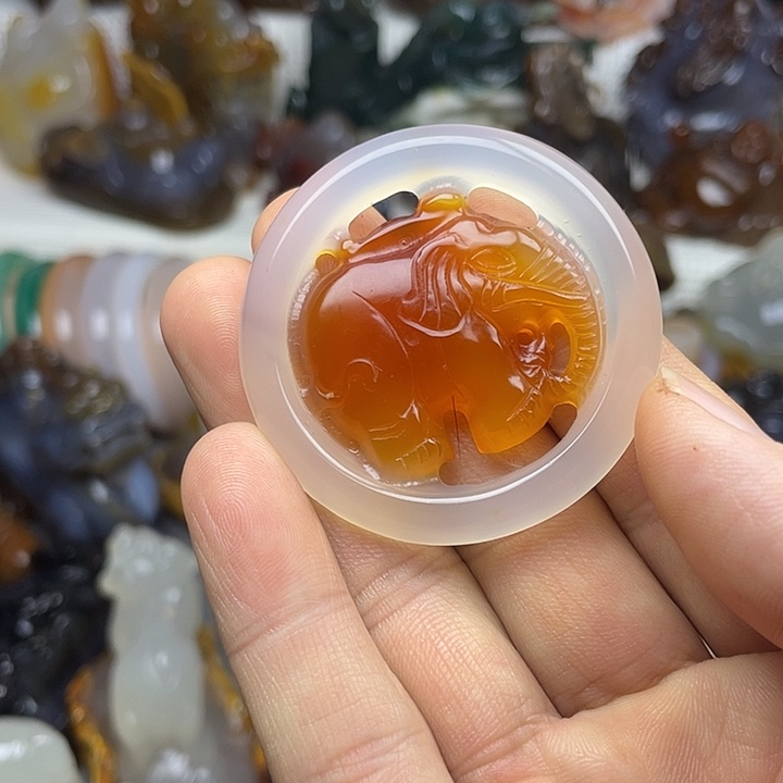 玛瑙/玉髓饰品未镶嵌