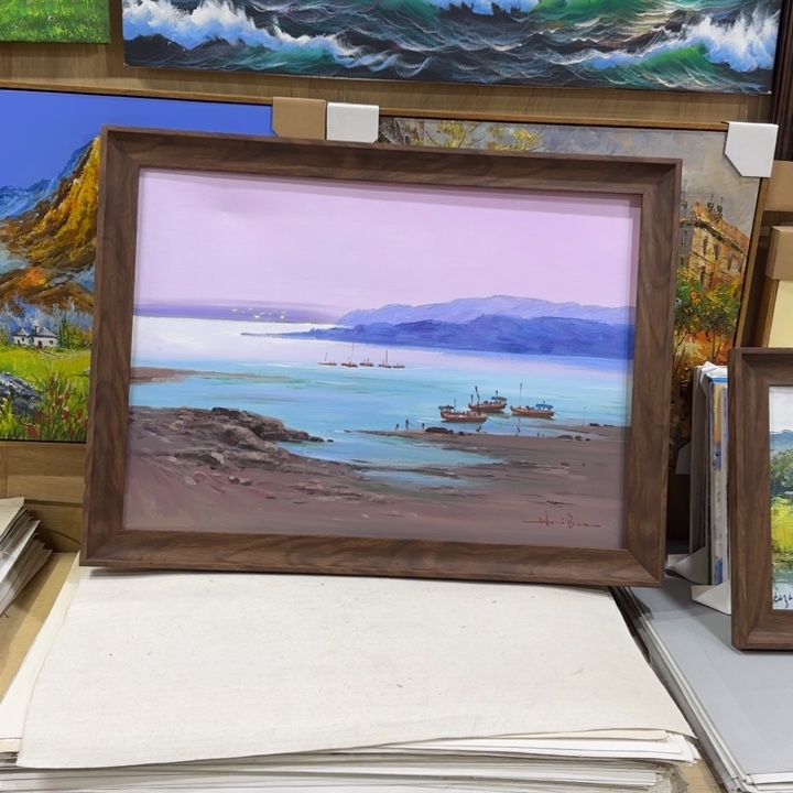 油画5878油画作品展作品