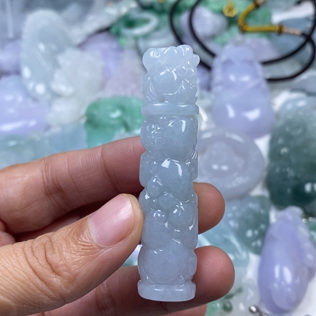 颈饰未镶嵌翡翠翡翠