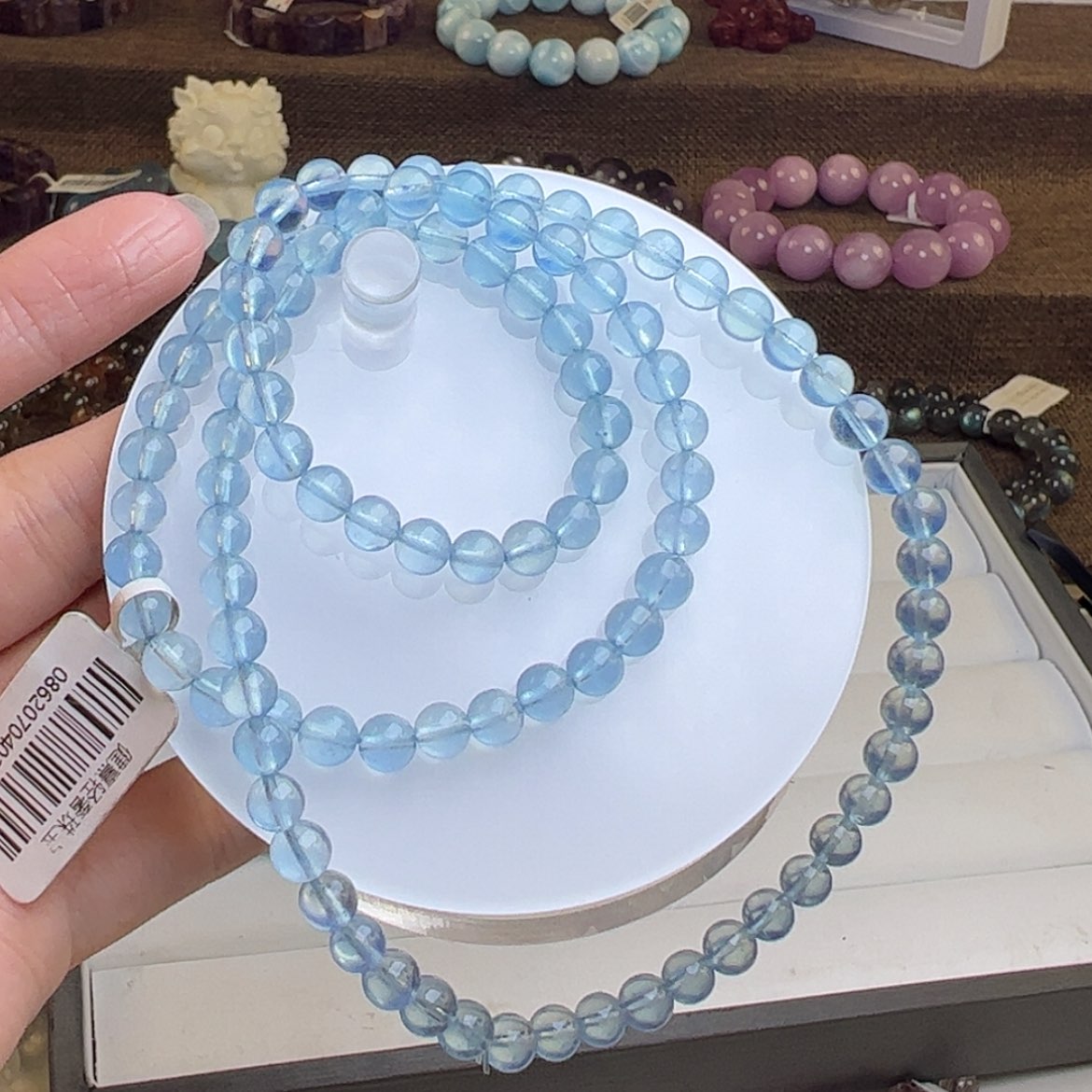 【闪购商品】水晶手链未镶嵌渣*木764