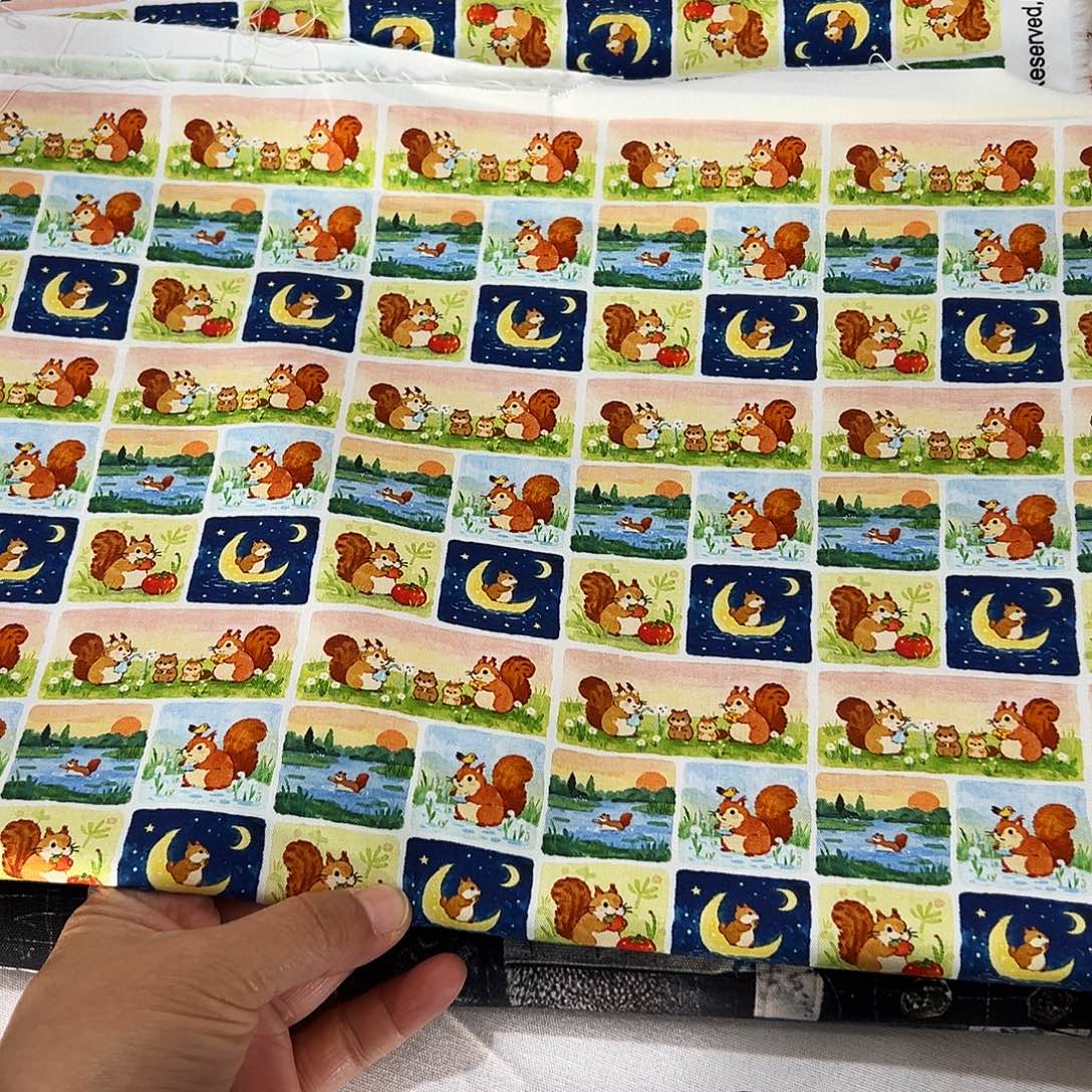 棉一米价纯棉7安帆布1.5米宽果子块