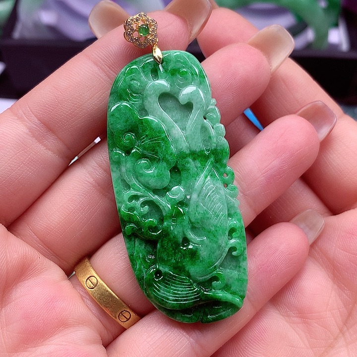 颈饰未镶嵌翡翠翡翠