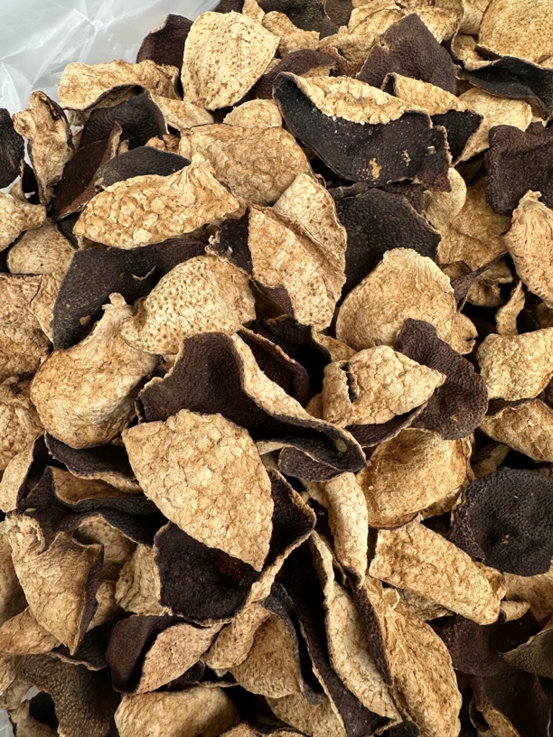 【东甲原枝单片福利】2017年老树原枝冬后皮大红干仓正宗老陈皮