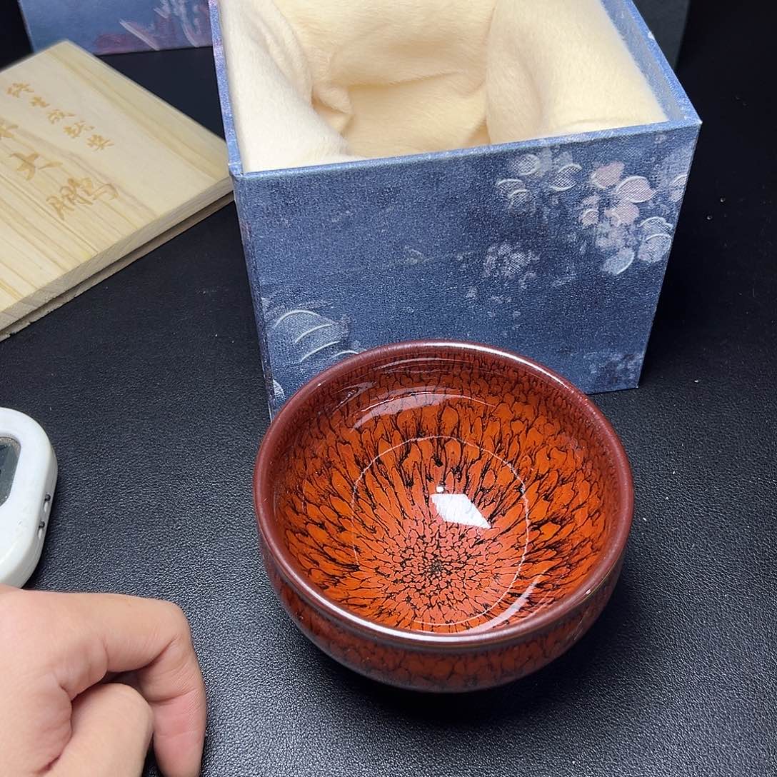 y***。茶盏145建窑建盏主人杯