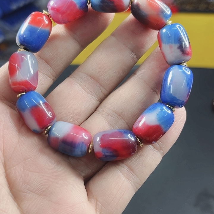 玛瑙手链未镶嵌T16药王石