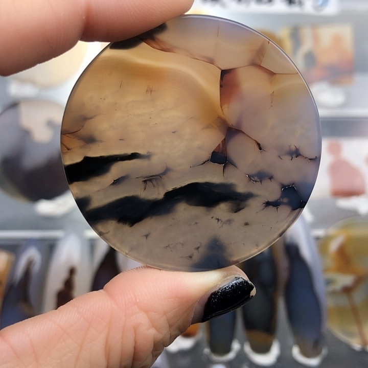 查罗石未镶嵌珠宝半成品180