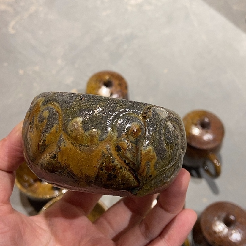 【闪购商品】茶杯紫砂窑宝如意杯120cc