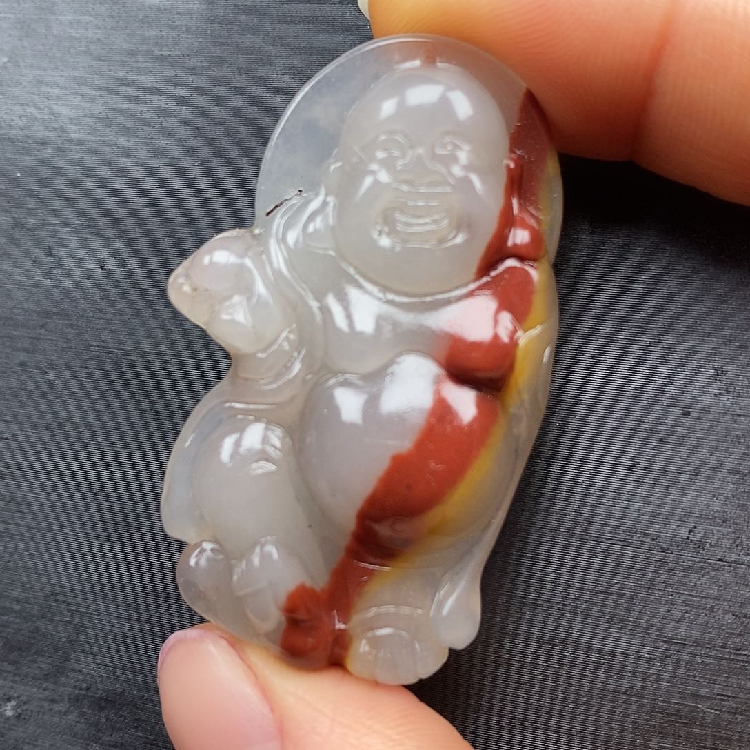 石英质玉颈饰未镶嵌