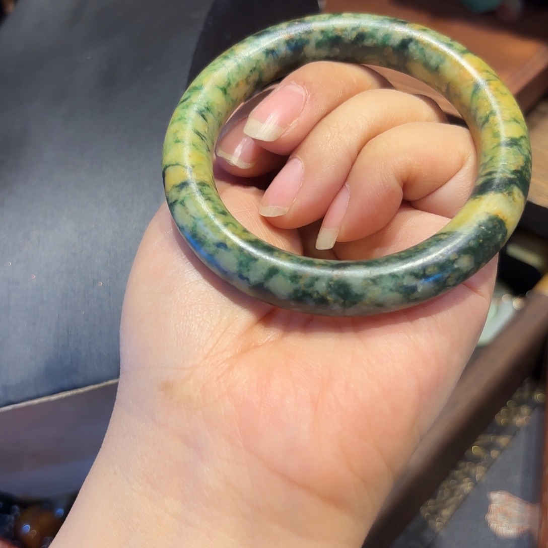 翡翠未镶嵌颈饰原创