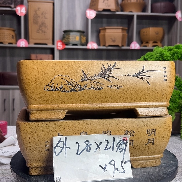 紫砂花盆紫砂第一