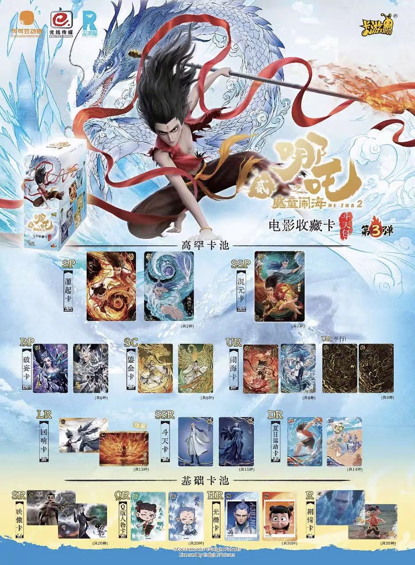 （抓猪猪）哪吒之魔童闹海斗天包第三弹（直播代拆）