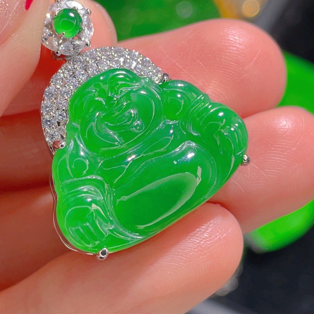 翡翠吊坠(不含链)未镶嵌