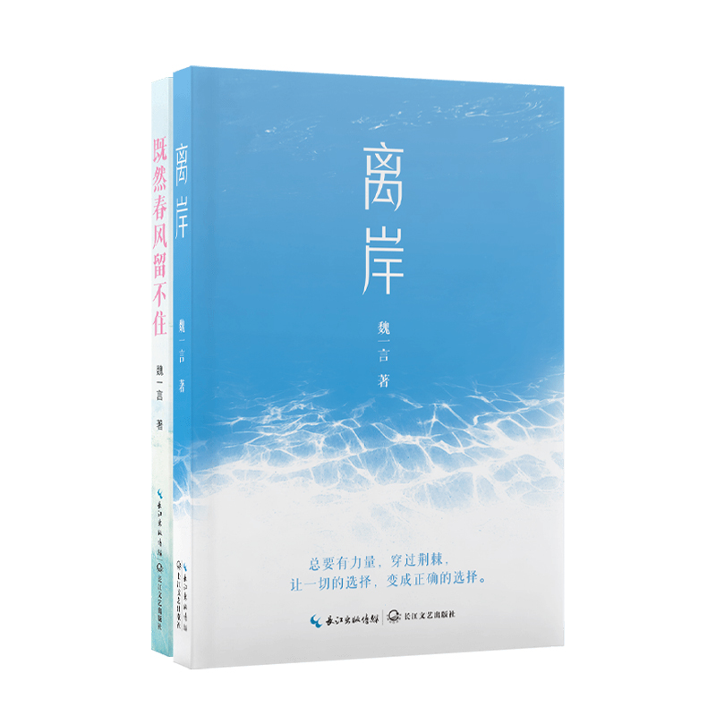 离岸+既然春风留不住 魏一言职场励志小说2册 女性觉醒底层逆袭
