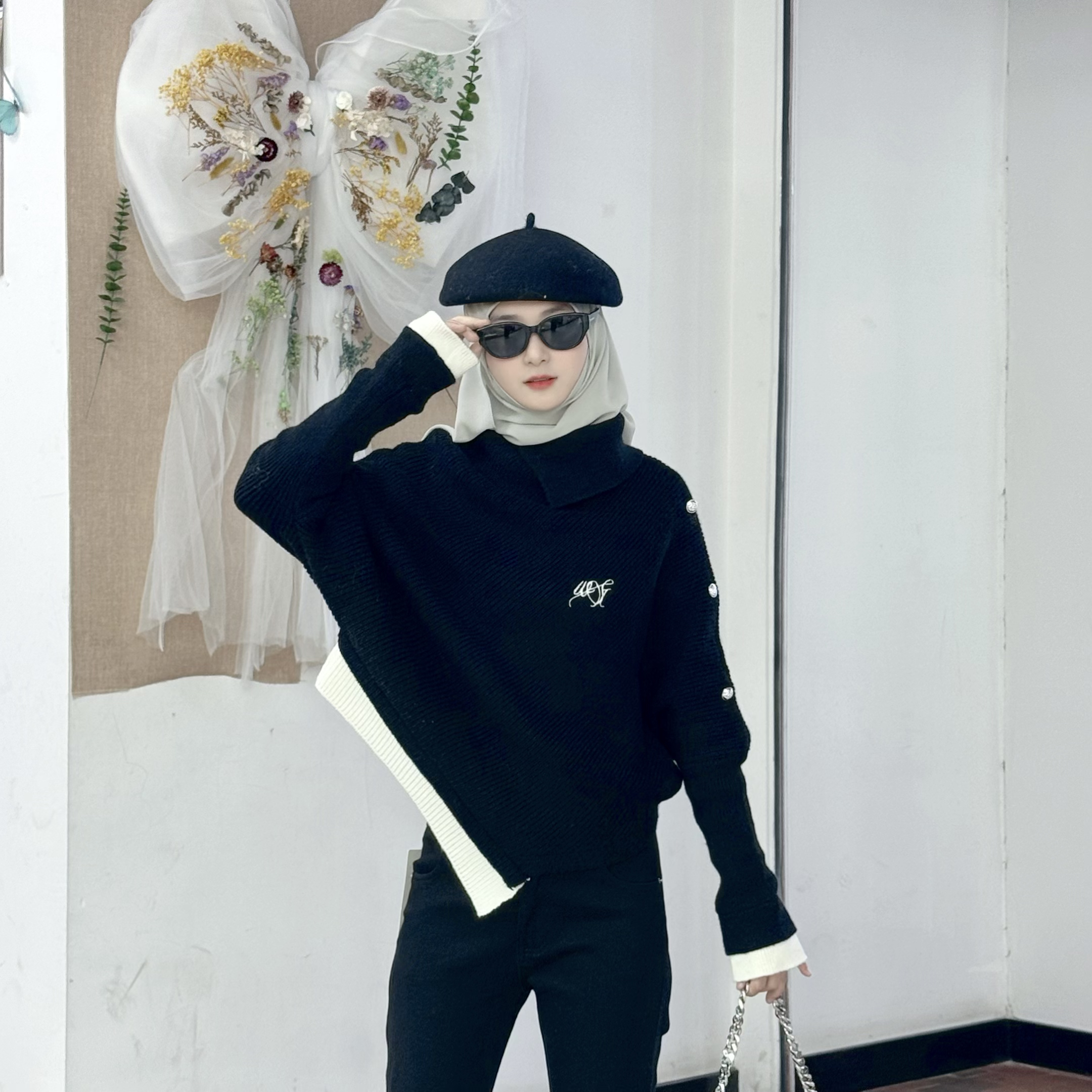 ROYA·秋冬氛围感针织毛衣时尚风