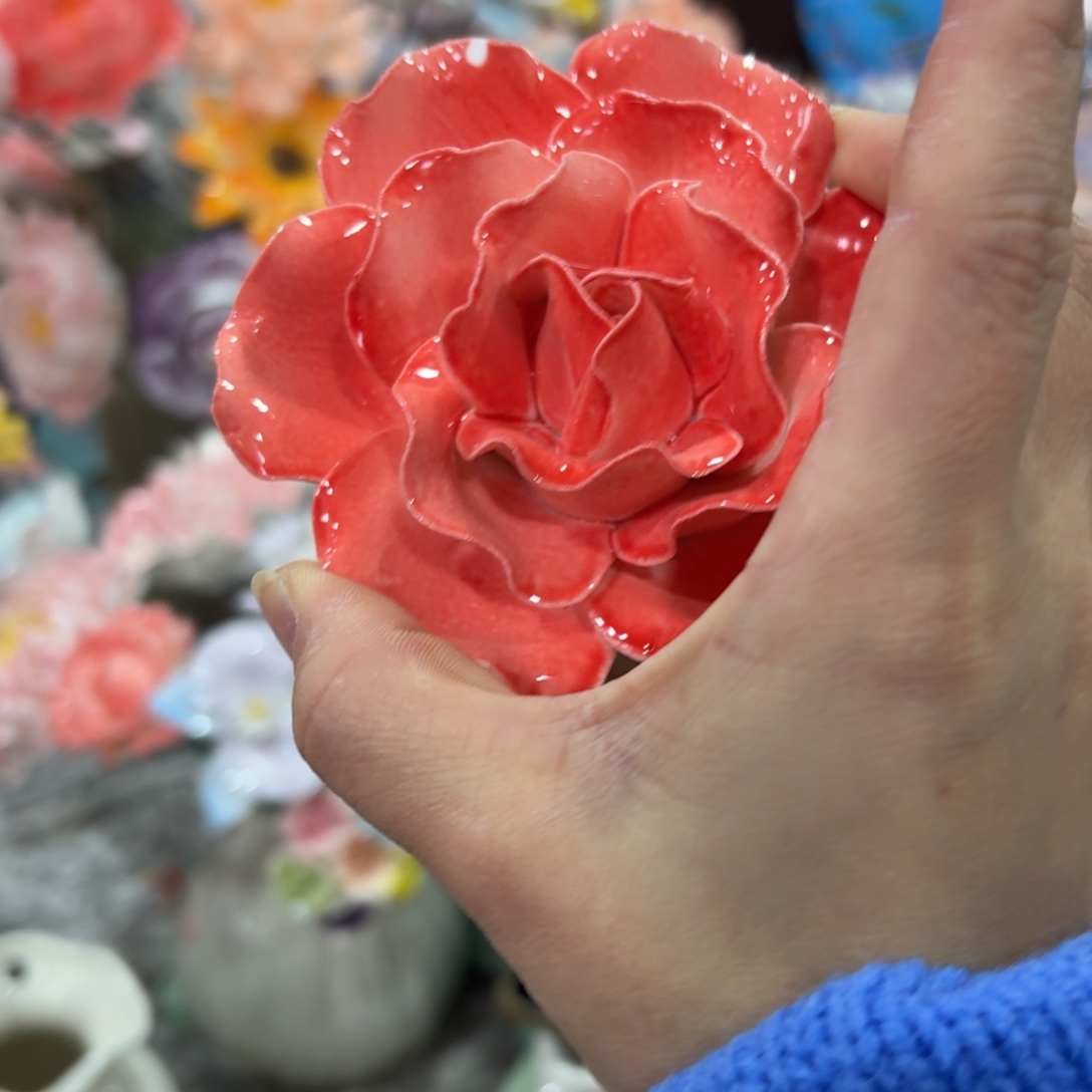 瑕疵1821 陶瓷花拍满20元发货，退款的拉黑