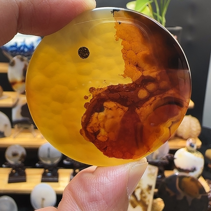 未镶嵌吊坠(不含链)玛瑙/玉髓