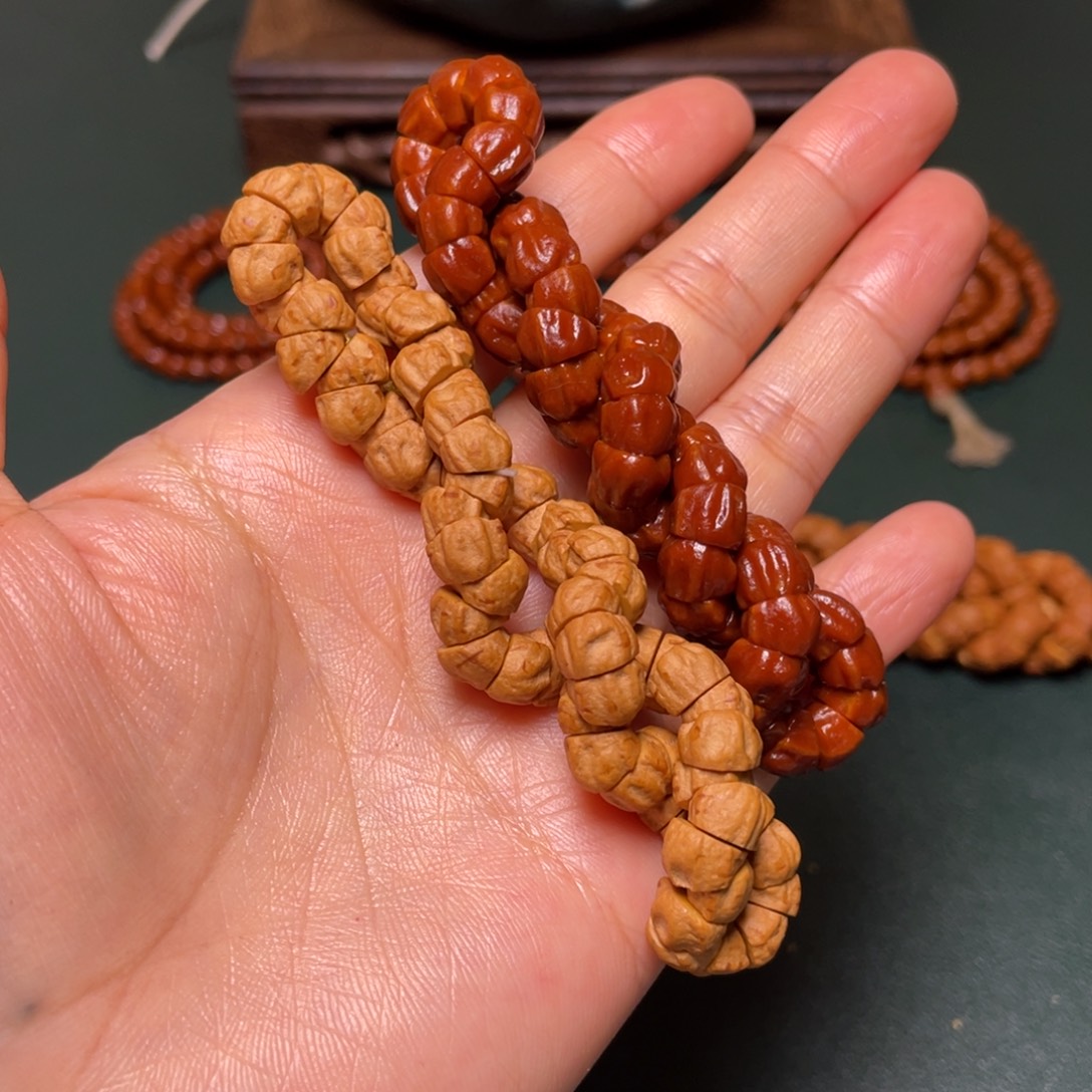 柏香籽/百香籽吊坠大肠手圈