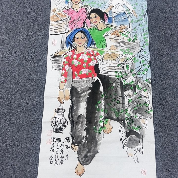 小鱼美术作品欣赏