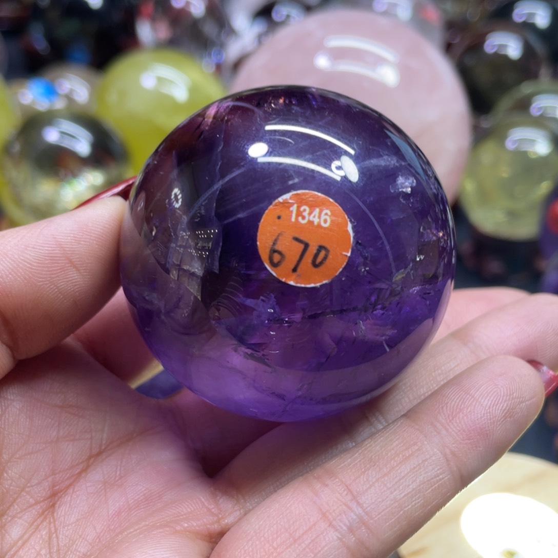 水晶C1346未镶嵌舒***机天然水晶