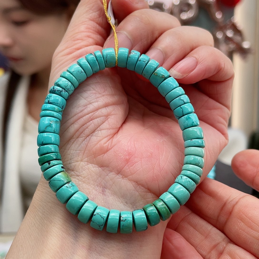 绿松石手串未镶嵌