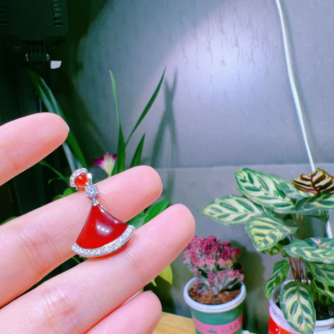 铂金Pt950吊坠   3.73克