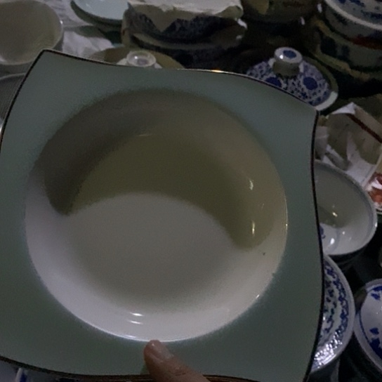 景德镇陶瓷方形异性盘