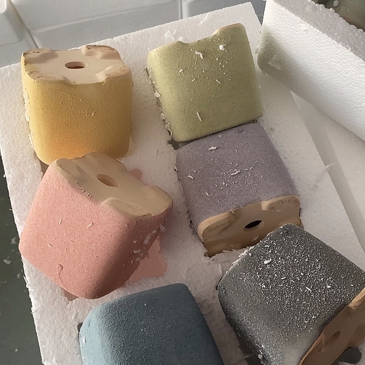 红陶【满10米包邮默认微瑕疵】6个浮力