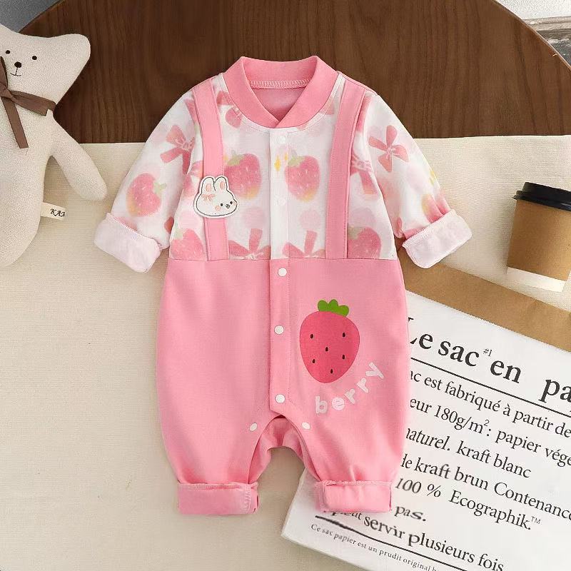 【301-400】 婴儿连体衣爬服新生儿套婴幼儿春夏秋哈衣 直播过款用