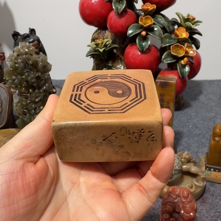 风***转石材手工艺品摆件