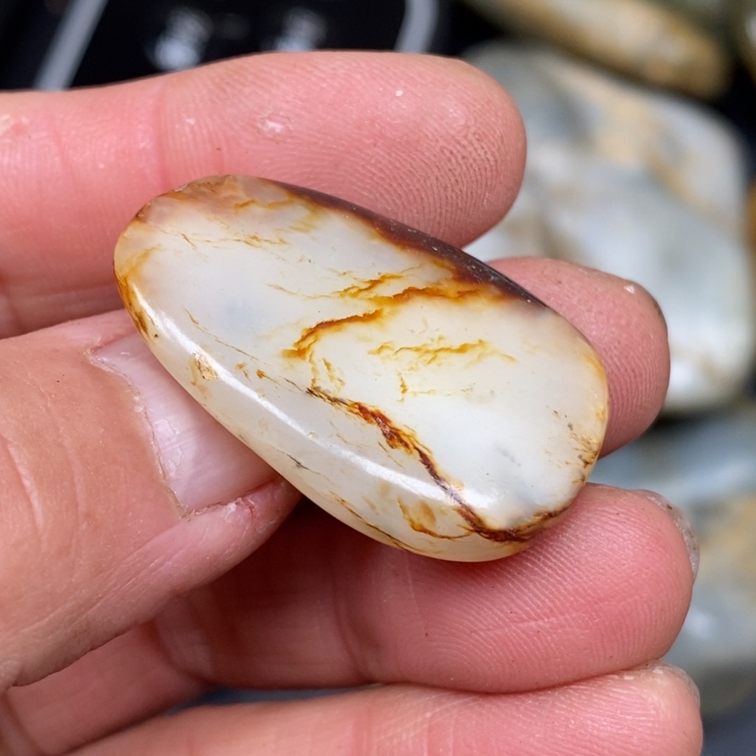 和田玉（糖玉）挂件未镶嵌