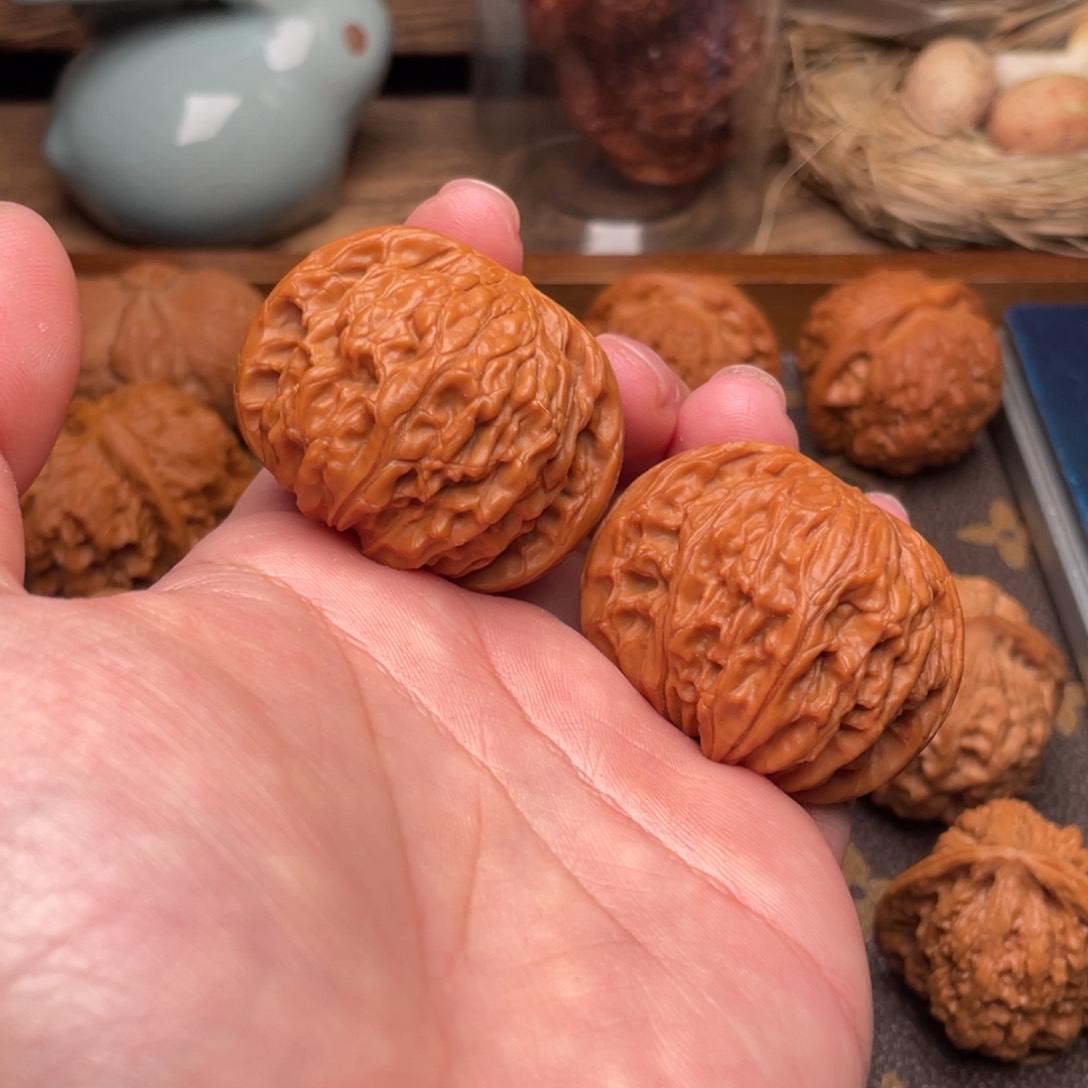 文玩核桃把件是***啊G12号41磨盘