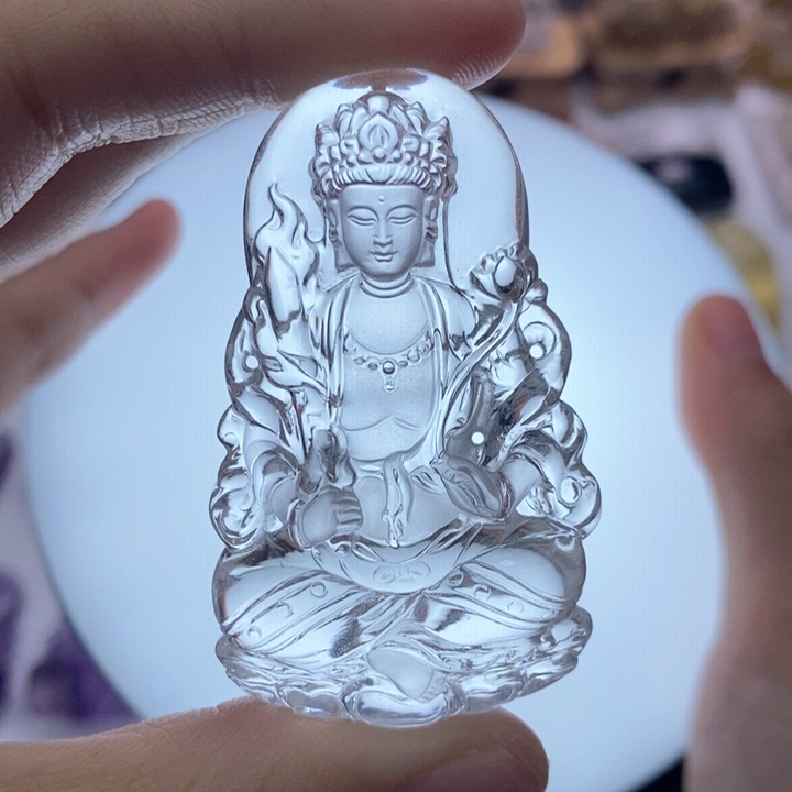 水晶颈饰未镶嵌定制