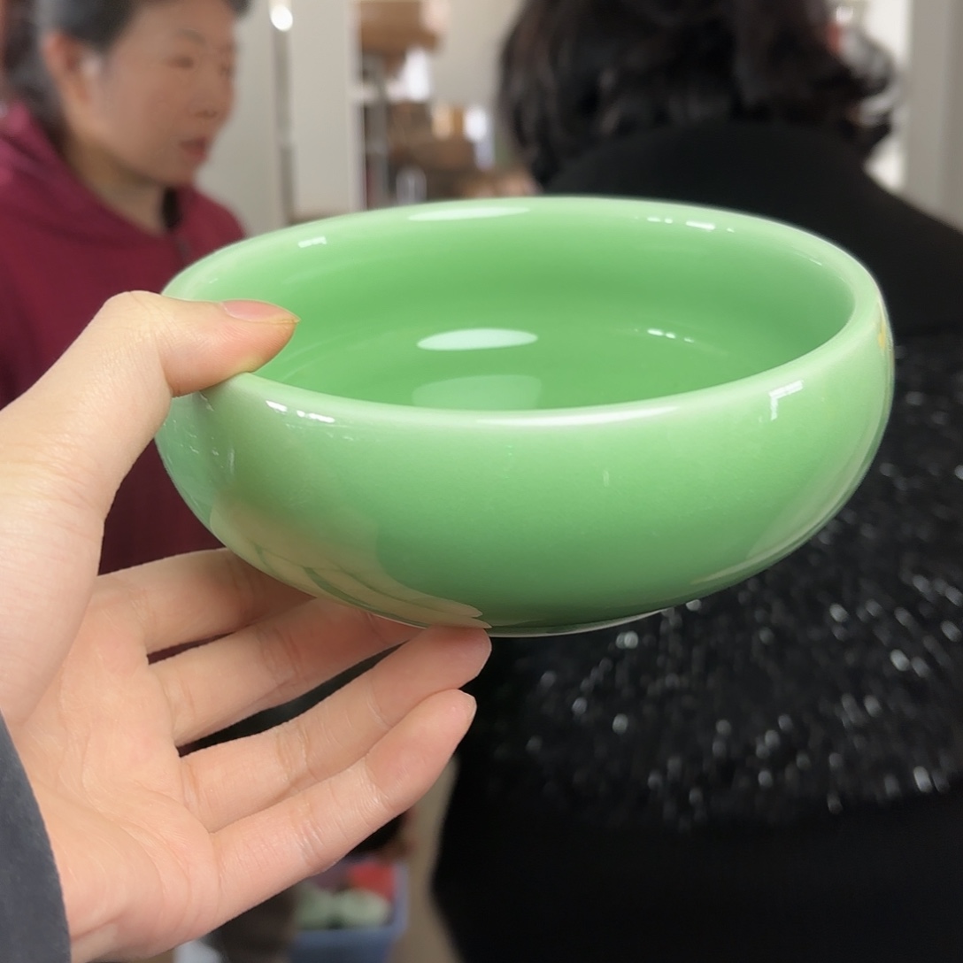 龙泉云间青瓷小米茶器