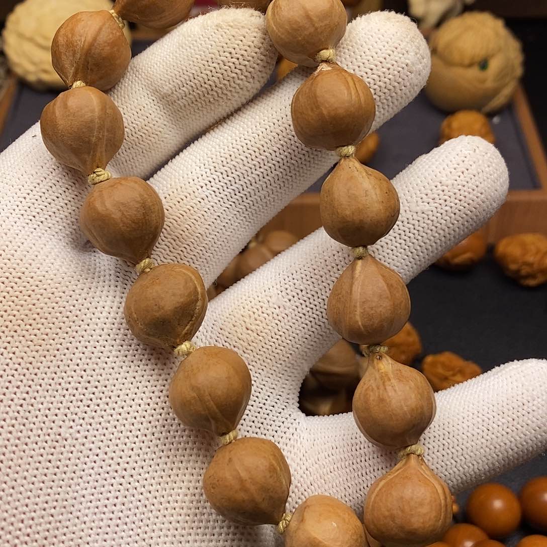 橄榄核手串/手链原皮蒜头