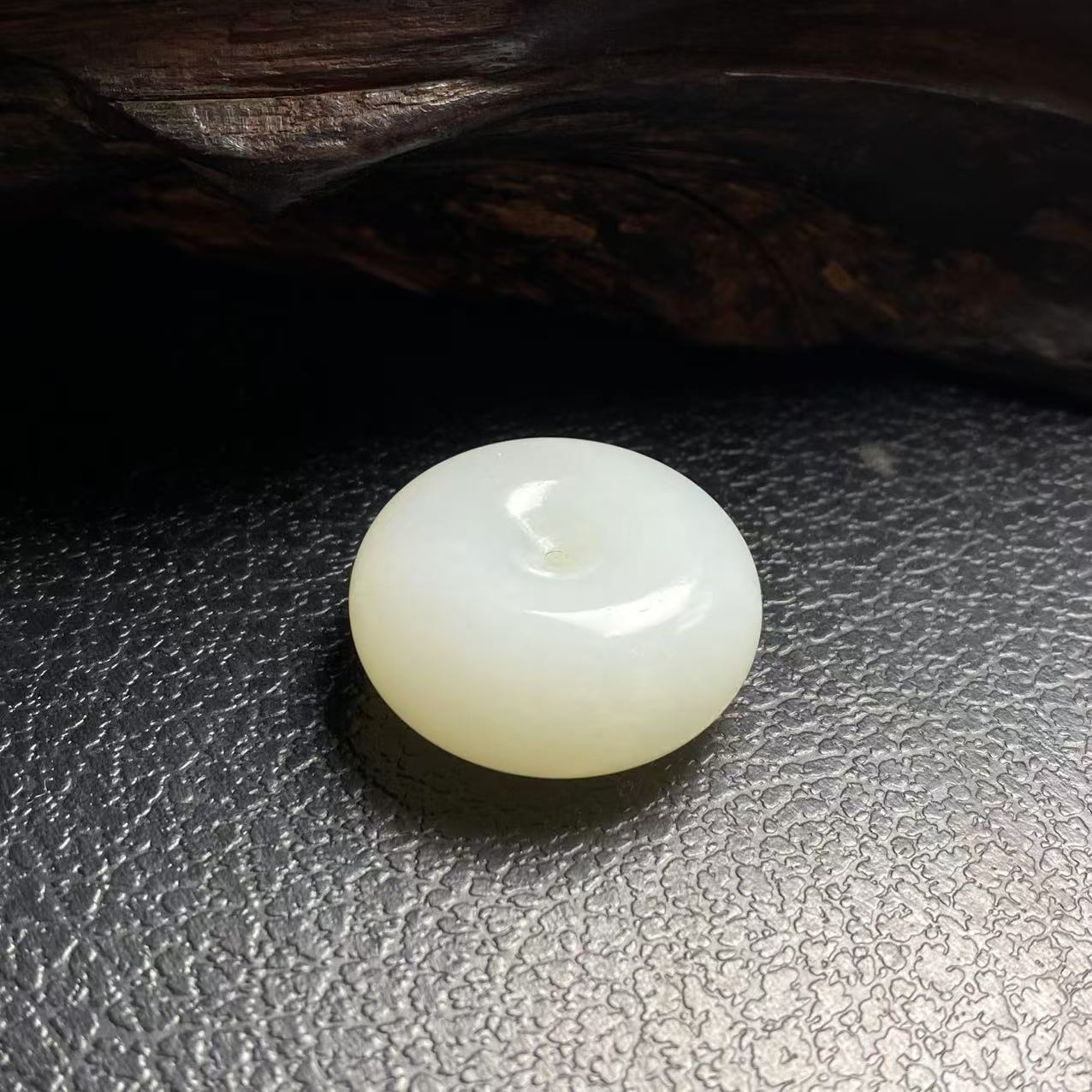 天然和田玉平安扣羊脂玉平安扣小众吊坠